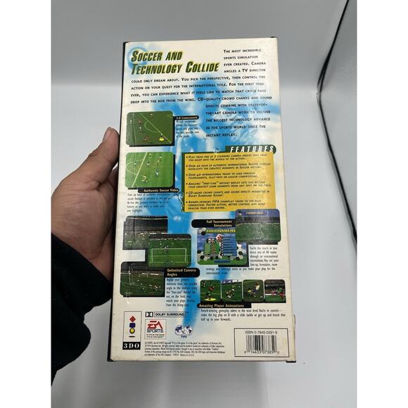 FIFA International Soccer (3DO, 1994) TESTED Complete - Picture 13 of 13